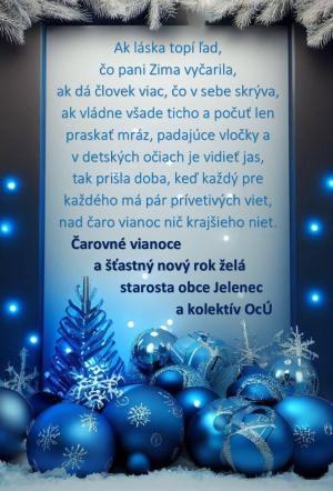 vianočný pozdrav