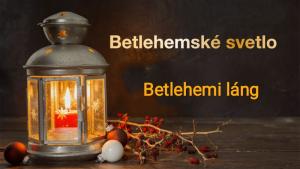 Betlehemské svetlo - Betlehemi láng 1