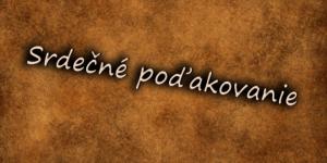 Poďakovanie za pomoc 1