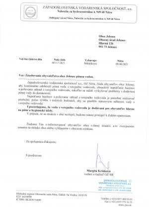Oznam 1