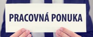 Voľné pracovné miesto 1